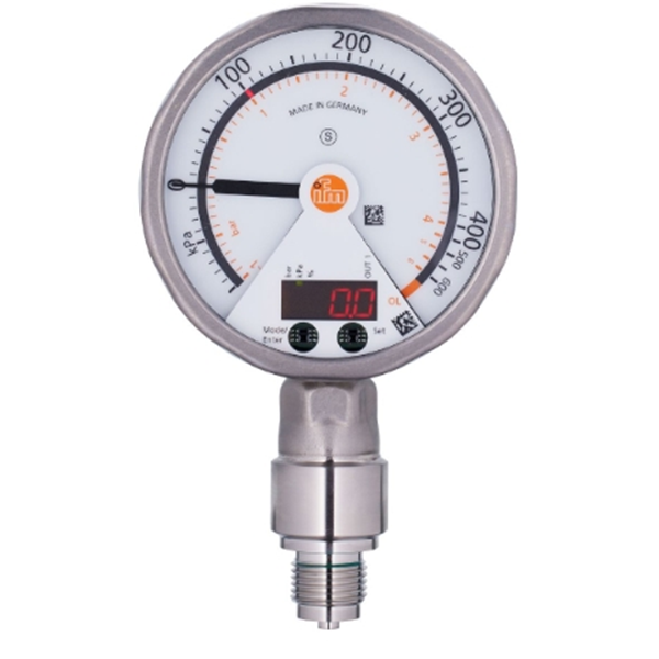 德國(guó)IFM易福門帶模擬顯示屏的齊平式壓力傳感器PG2739 PG-1-1BREA01-MFRKG/US/ /P