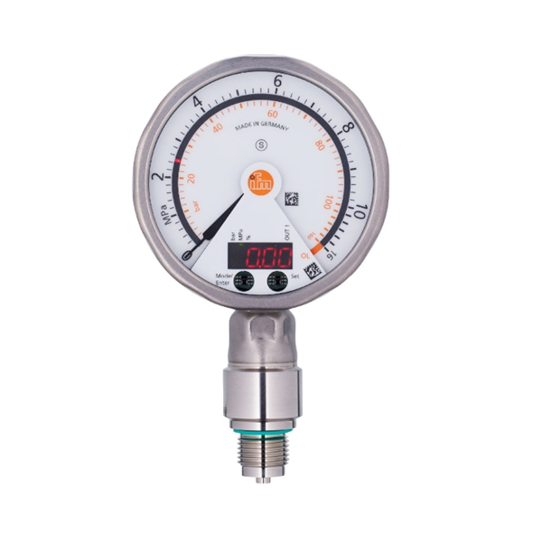 德國(guó)IFM易福門帶模擬顯示屏的齊平式壓力傳感器PG2739 PG-1-1BREA01-MFRKG/US/ /P