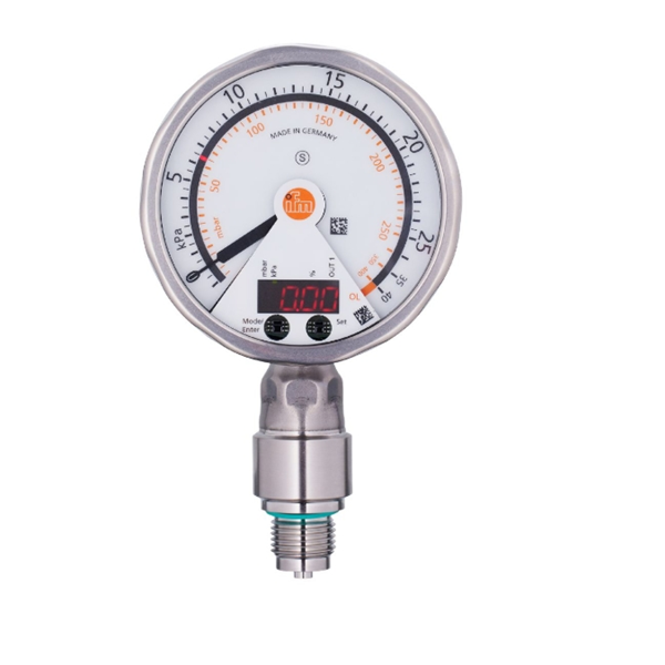 德國(guó)IFM易福門帶模擬顯示屏的齊平式壓力傳感器PG2739 PG-1-1BREA01-MFRKG/US/ /P