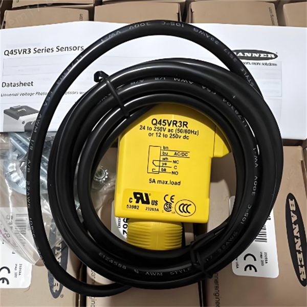 BANNER邦納Q20系列工業(yè)級光電傳感器Q20NDVSQ5