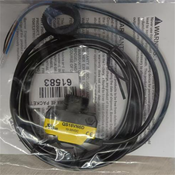 BANNER邦納Q20系列工業(yè)級光電傳感器Q20NDVSQ5
